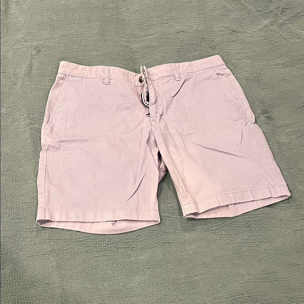 Men's Flat Front Shorts in Light Purple